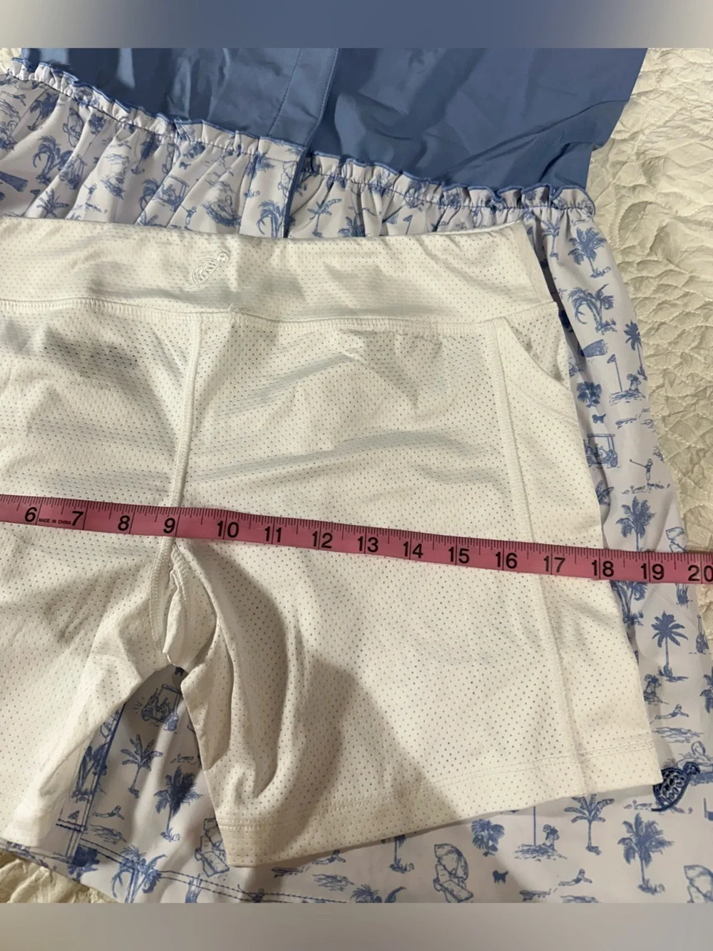 NWT Turtles and Tees Girls Golf Dress and Matching Shorts XL